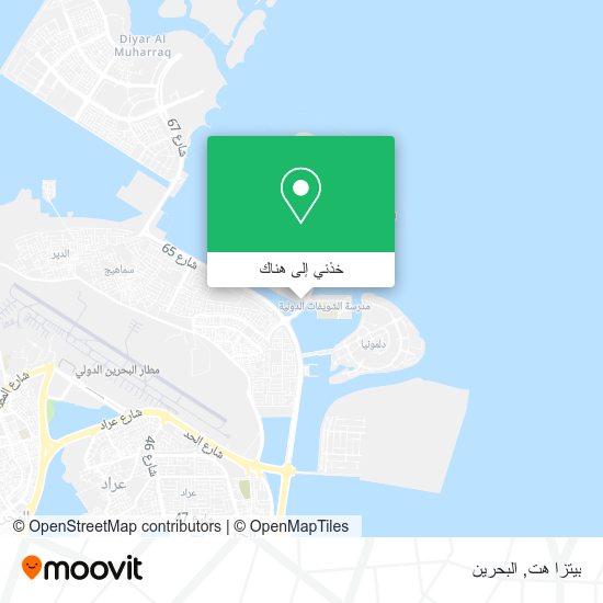 خريطة بيتزا هت