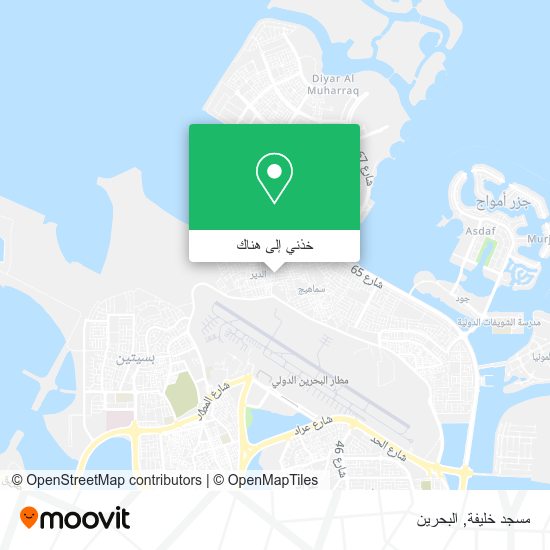 خريطة مسجد خليفة
