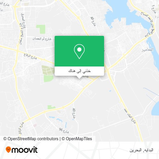 خريطة البدايه