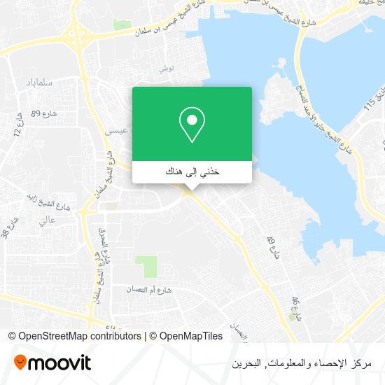 خريطة مركز الإحصاء والمعلومات