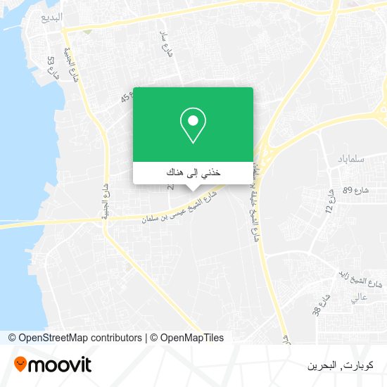 خريطة كوبارت
