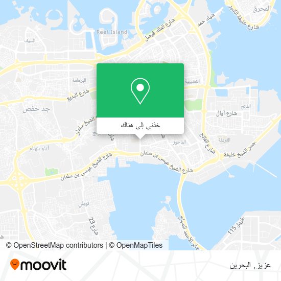 خريطة عزيز