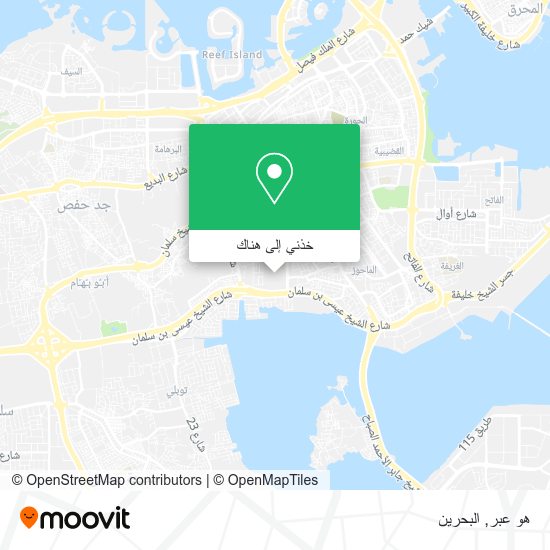 خريطة هو عبر