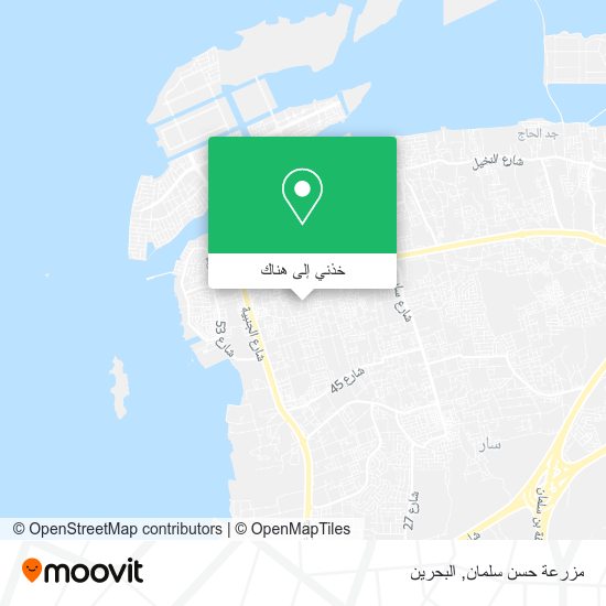 خريطة مزرعة حسن سلمان