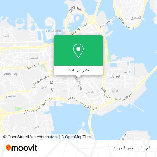 خريطة ياتم جاردن جيم