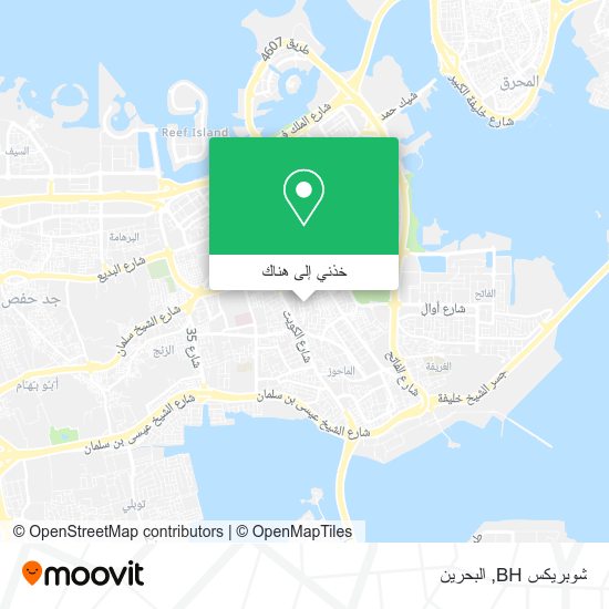 خريطة شوبريكس BH