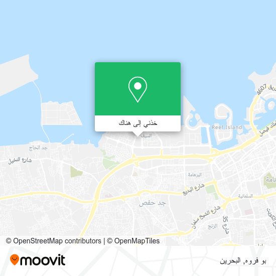 خريطة بو فروه