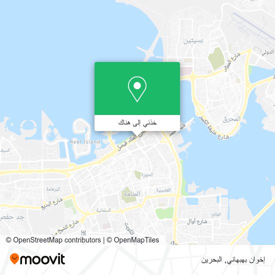 خريطة إخوان بهبهاني