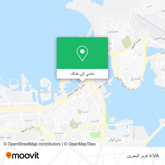 خريطة VA فا فوم