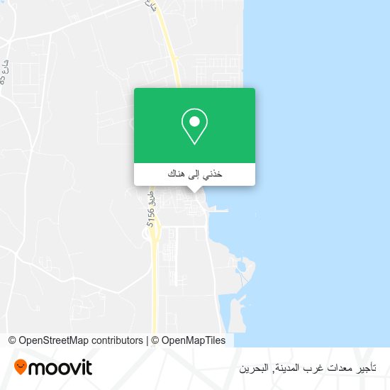 خريطة تأجير معدات غرب المدينة