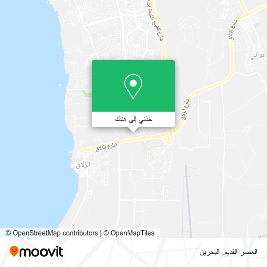خريطة العصر القديم