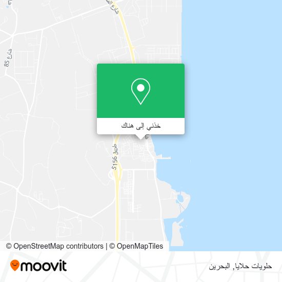 خريطة حلويات حلايا