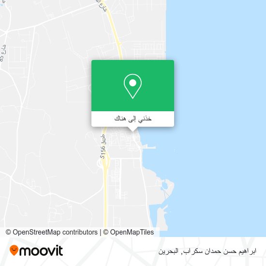خريطة ابراهيم حسن حمدان سكراب