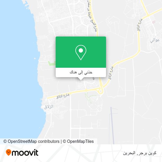 خريطة كوين برجر