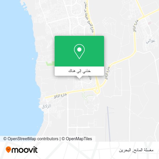 خريطة مغسلة المانح