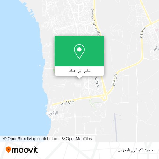خريطة مسجد الدوالي