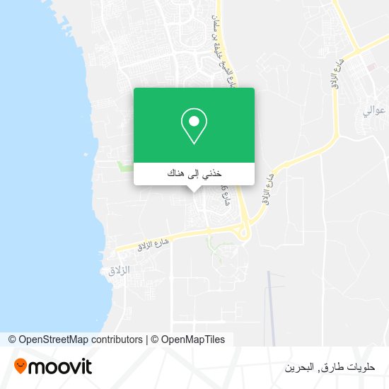خريطة حلويات طارق