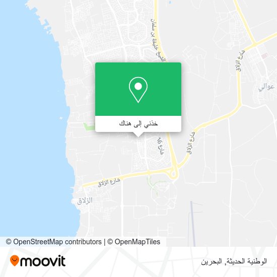 خريطة الوطنية الحديثة
