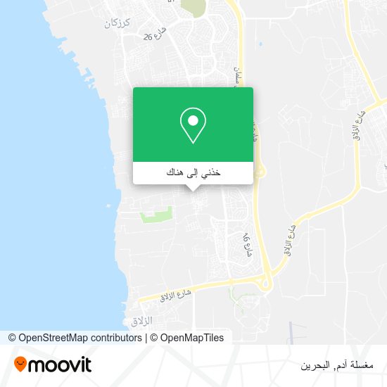 خريطة مغسلة آدم
