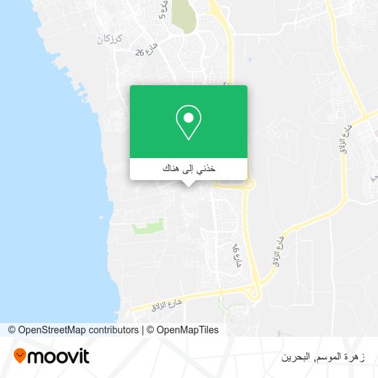 خريطة زهرة الموسم
