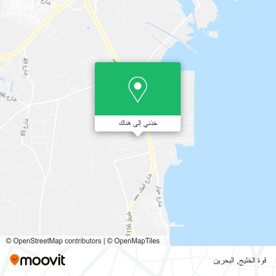 خريطة قوة الخليج