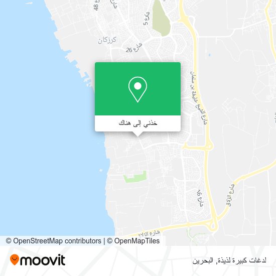 خريطة لدغات كبيرة لذيذة