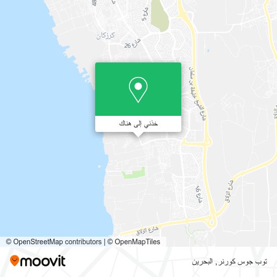 خريطة توب جوس كورنر