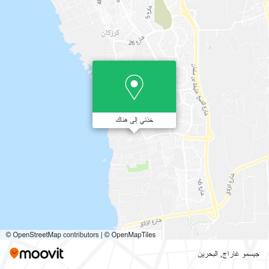 خريطة جيسمو غاراج
