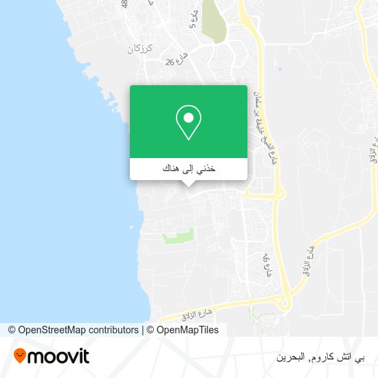 خريطة بي اتش كاروم