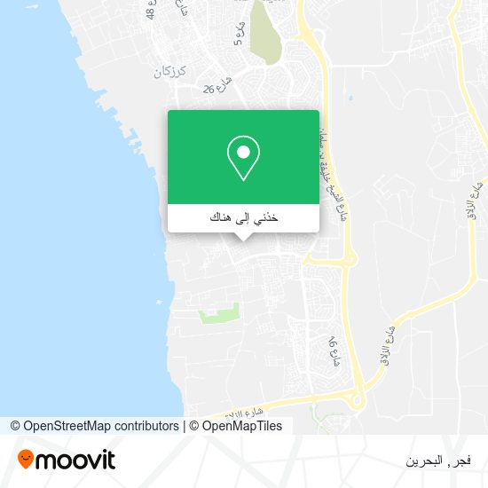 خريطة فجر