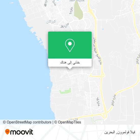 خريطة فيلا فولموون