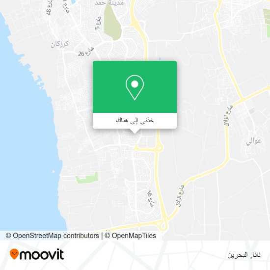 خريطة نانا