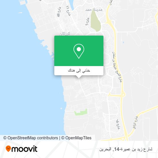 خريطة شارع زيد بن عميرة-14