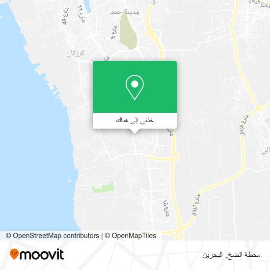 خريطة محطة الضخ