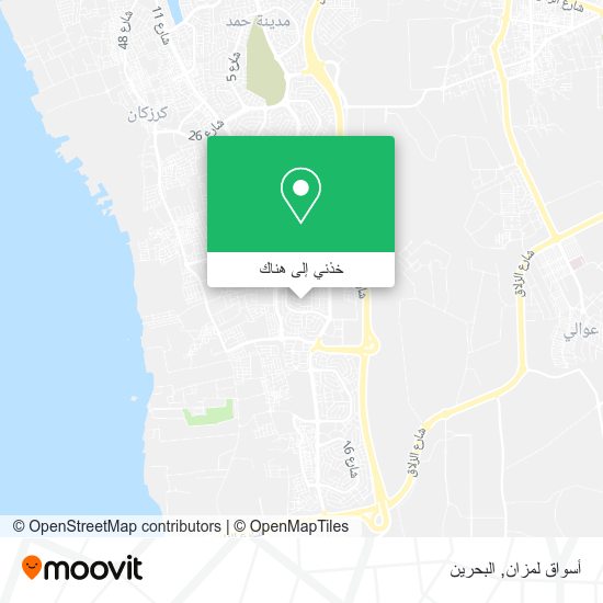 خريطة أسواق لمزان