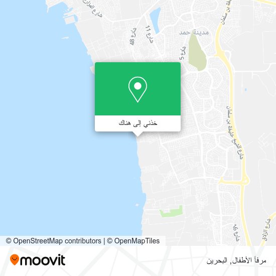 خريطة مرفأ الأطفال