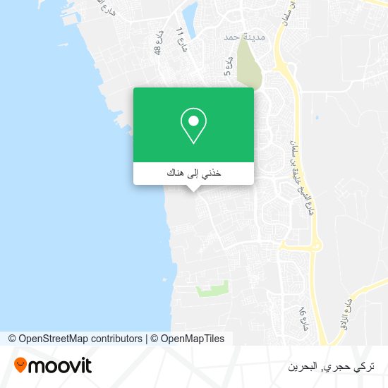 خريطة تركي حجري