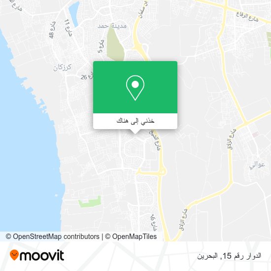 خريطة الدوار رقم 15