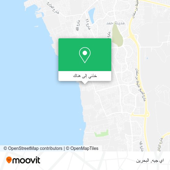 خريطة اي جيه