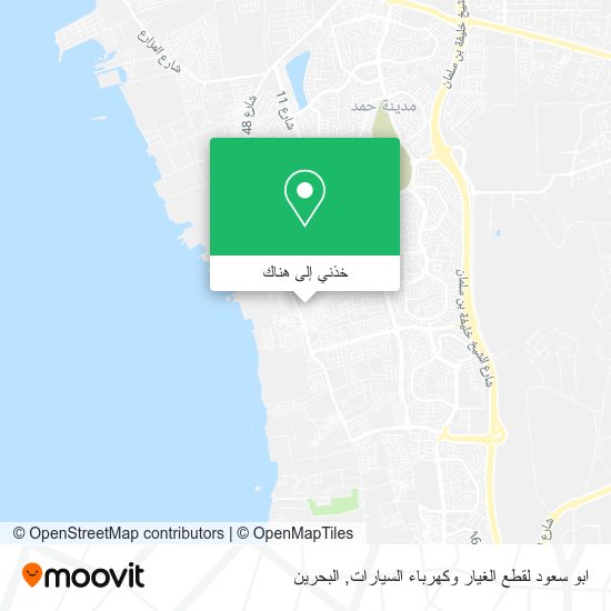 خريطة ابو سعود لقطع الغيار وكهرباء السيارات