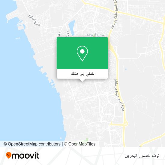 خريطة توت أخضر