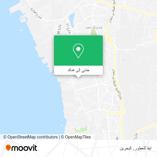 خريطة ايفا للعطور