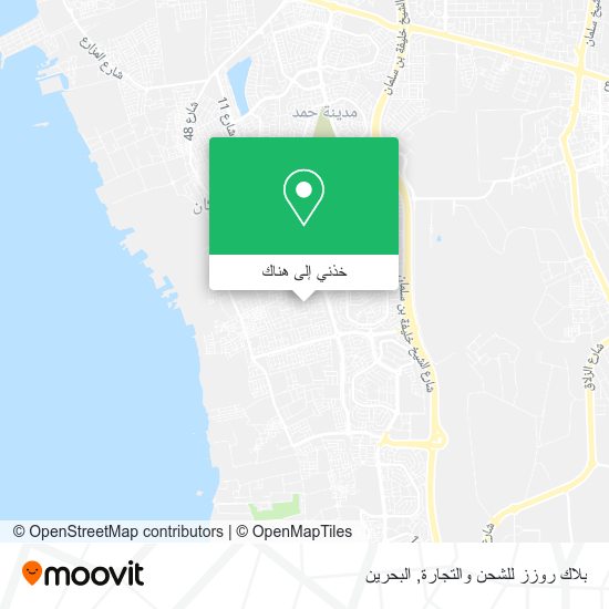 خريطة بلاك روزز للشحن والتجارة