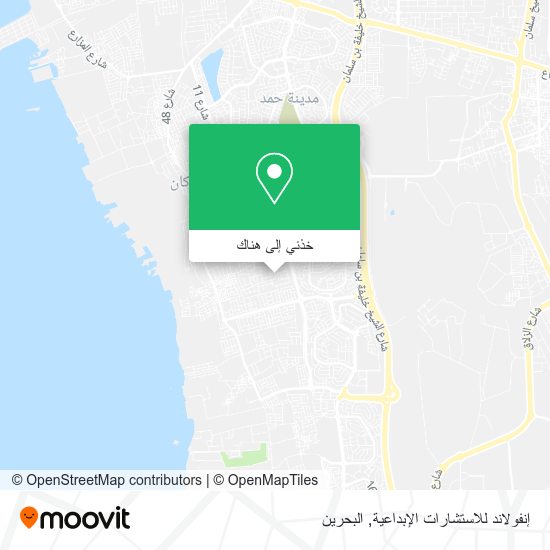 خريطة إنفولاند للاستشارات الإبداعية