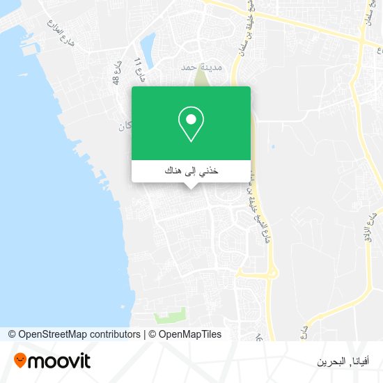 خريطة أفيانا