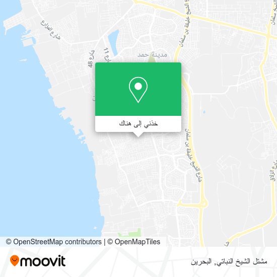 خريطة مشتل الشيخ النباتي