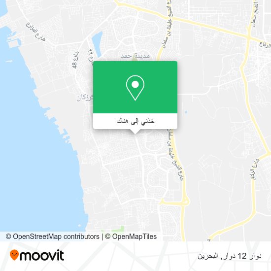 خريطة دوار 12 دوار