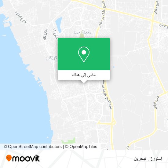 خريطة إستورز