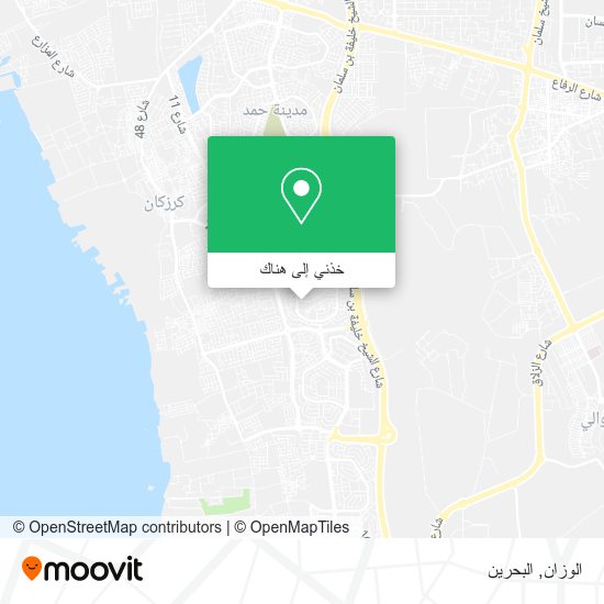 خريطة الوزان