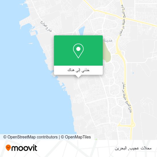 خريطة محلات عجيب